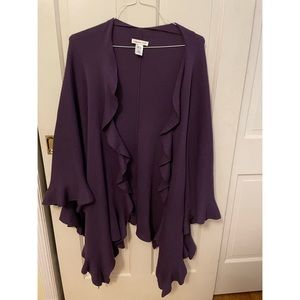 Purple pashmina